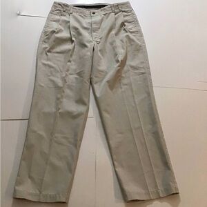Dockers Pants Mens 36x30 Khaki Classic Fit Pleated Easy Tan Vintage Levis Cotton